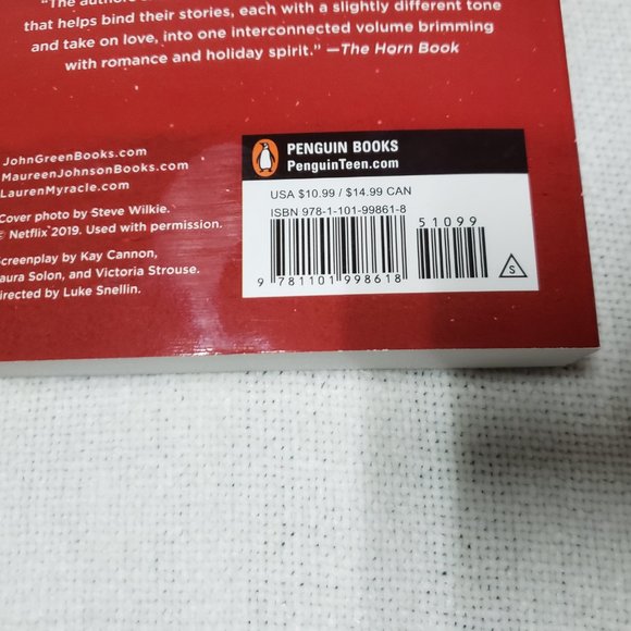 Compilation Let It Snow John Green Maureen Johnson Lauren Myracle 2008 Paperback - Picture 8 of 13